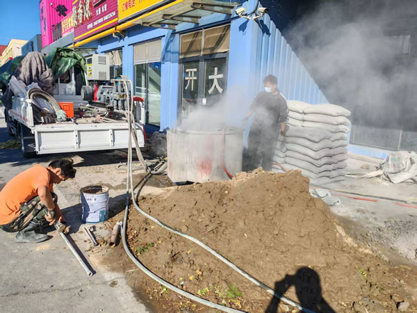 土默特右顶管注浆加固
